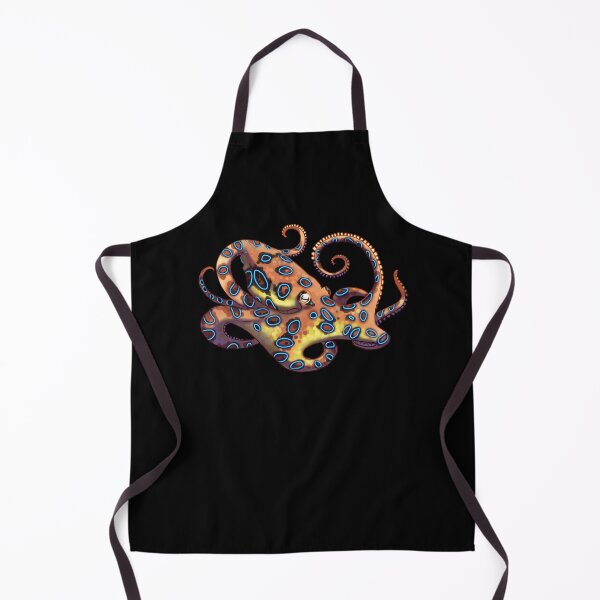 Item preview, Blue-Ringed Octopus designed and sold by Burning Bee Illustration.