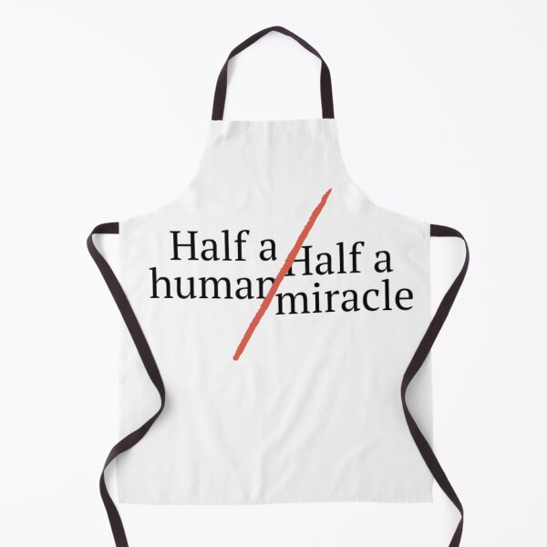 Item preview, half a human / half a miracle designed and sold by RED-HA.