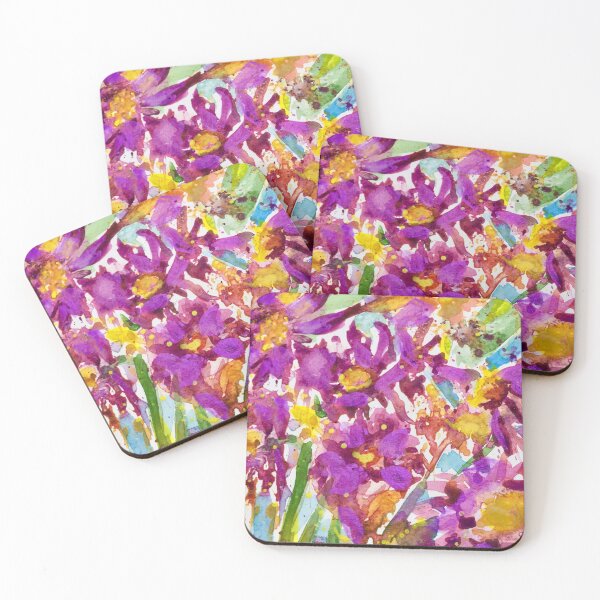 Item preview, Splash art. Green Floral, Impressions  Watercolours. designed and sold by Angela Haig-Harrison.