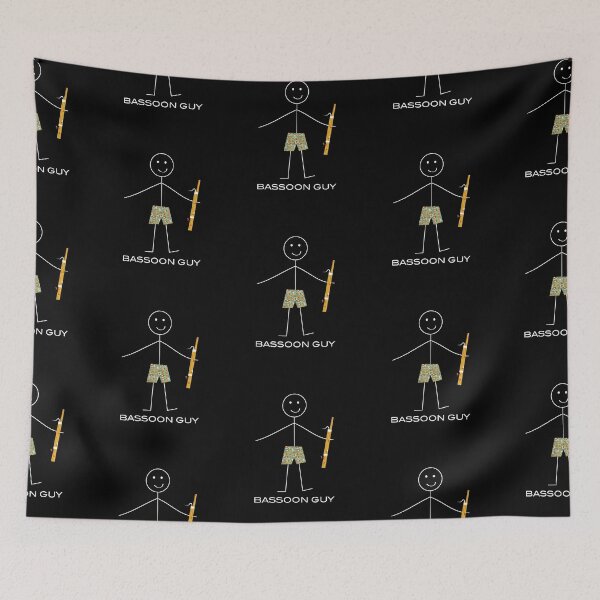 Item preview, Funny Mens Bassoon Design designed and sold by whyitsme.