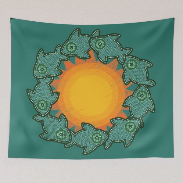 Item preview, Awesome Aboriginal Dot Art  designed and sold by Pris25.