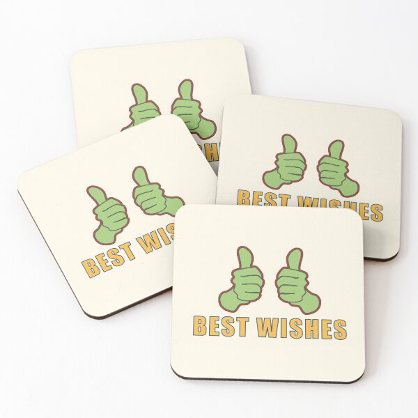Item preview, Best Wishes Sticker designed and sold by gooddesignart.