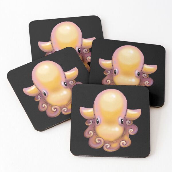 Artikelvorschau, Dumbo Octopus entworfen und verkauft von Burning Bee Illustration.
