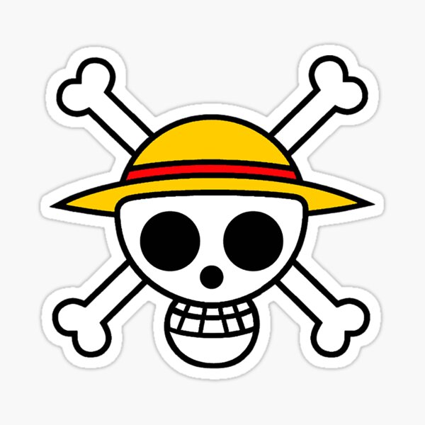 One Piece Jolly Roger Stickers | Redbubble