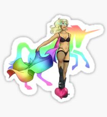 Highway Unicorn Sticker