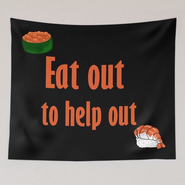 Item preview, Eat out to help out designed and sold by FromKrisiArts.