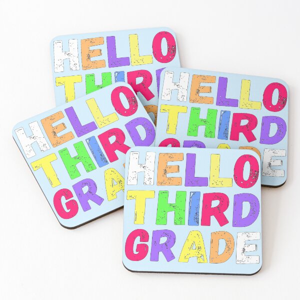 Item preview, Hello Third Grade - Hello 3rd Grade - Back To School Gift  designed and sold by meedTee.