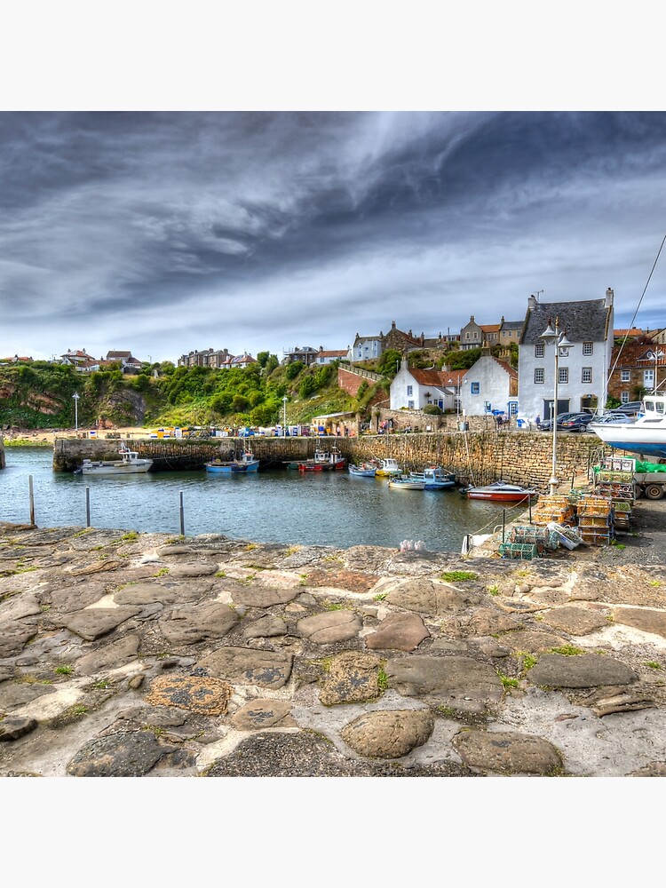 Bolsa De Tela Crail Harbour Fife Escocia De Gg Art Redbubble