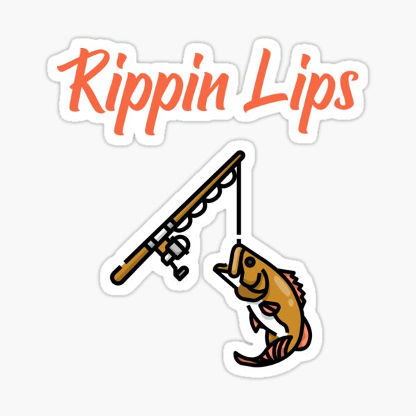 Ripping Lips Stickers for Sale, Free US Shipping