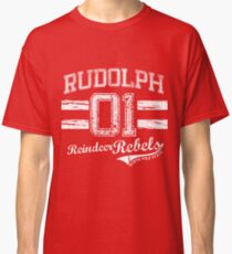 Rudolph Reindeer Rebel Classic T-Shirt