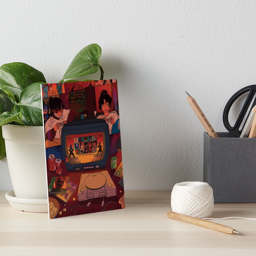 game night - zuko & azula Art Board Print