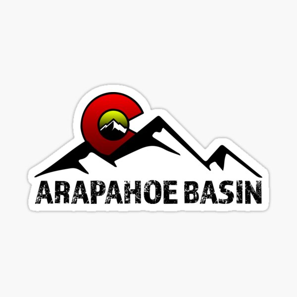 Vista previa del artículo con la obra «Arapahoe Basin A Basin Colorado Flag Esquí Snowboard Senderismo Montaña Ideas para regalos», diseñado y vendido por letourneau41.