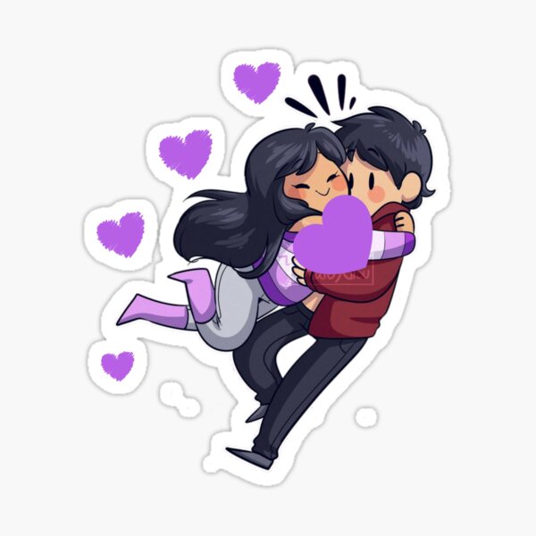 Aphmau Aaron Lycan Stickers | Redbubble