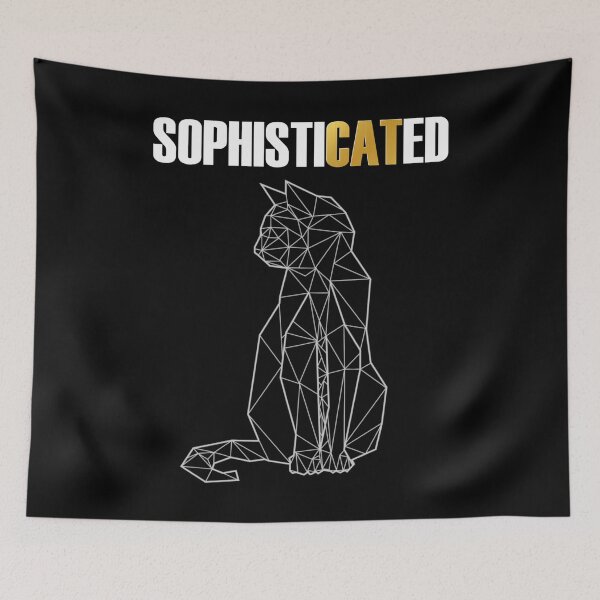 Aperçu de l'œuvre Chat sophistiqué créée et vendue par To-the-T.