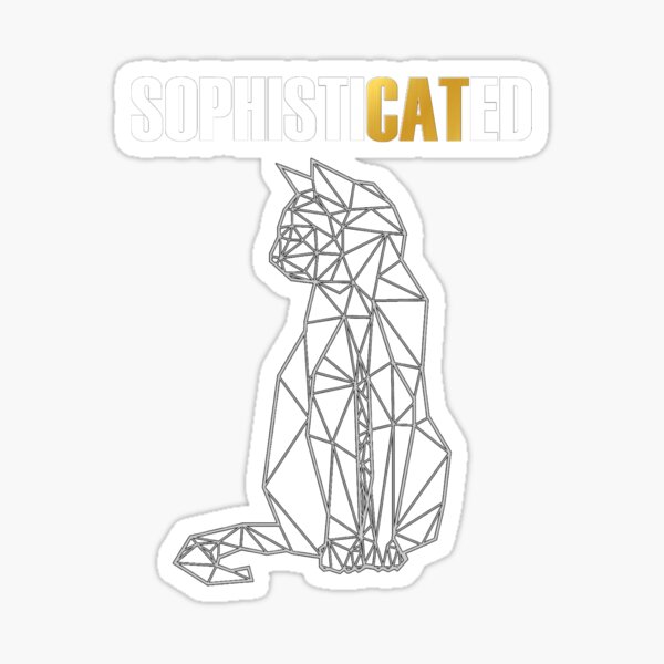 Item preview, Sophisticated Cat designed and sold by To-the-T.