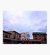 Pike Place Market Photographic Print
