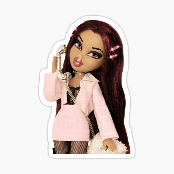 Bratz Doll Red Hair Sticker For Sale By Stickers4839479 Redbubble