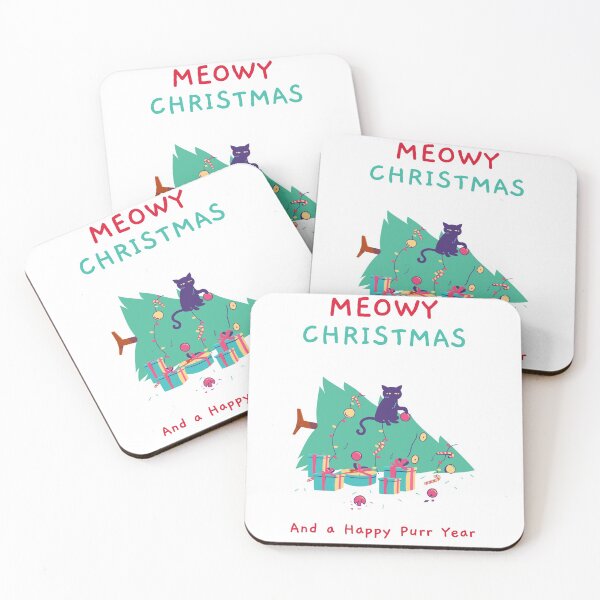 Item preview, meowy christmas designed and sold by joshua pierre.