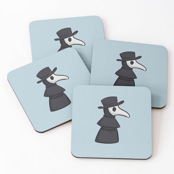 Item preview, Plague Doctor Cartoon designed and sold by nina-aagaard.