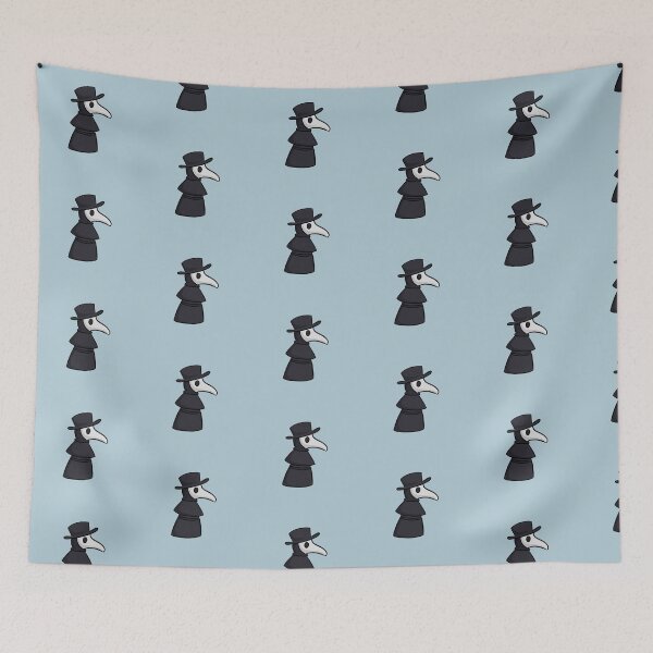 Item preview, Plague Doctor Cartoon designed and sold by nina-aagaard.