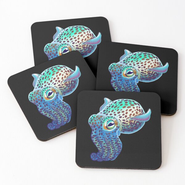 Item preview, Hawaiian Bobtail Squid designed and sold by Burning Bee Illustration.