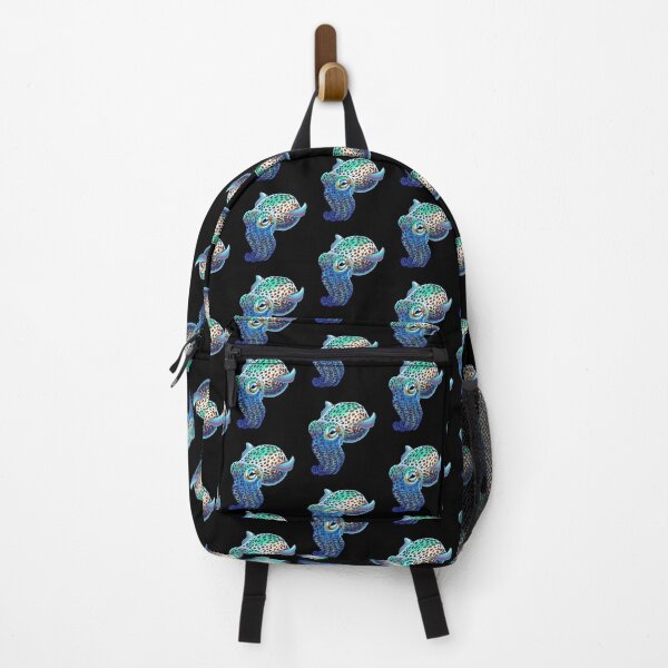 Vista previa del artículo con la obra «Calamar Bobtail Hawaiano», diseñado y vendido por Burning Bee Illustration.
