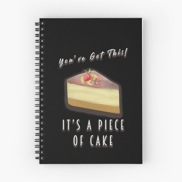 Item preview, You've Got This! It's A Piece Of Cake - Inspirational designed and sold by ColorfulMystic.