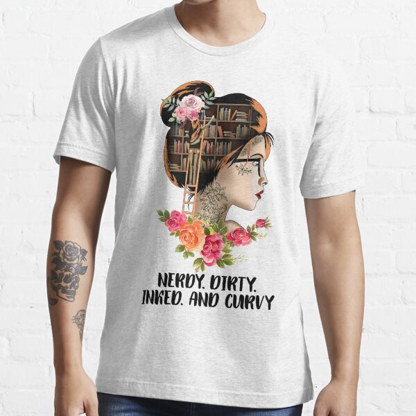 nerdy curvy t shirt