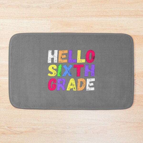 Item preview, Hello Sixth Grade - Hello 6th Grade - Back To School Gift  designed and sold by meedTee.