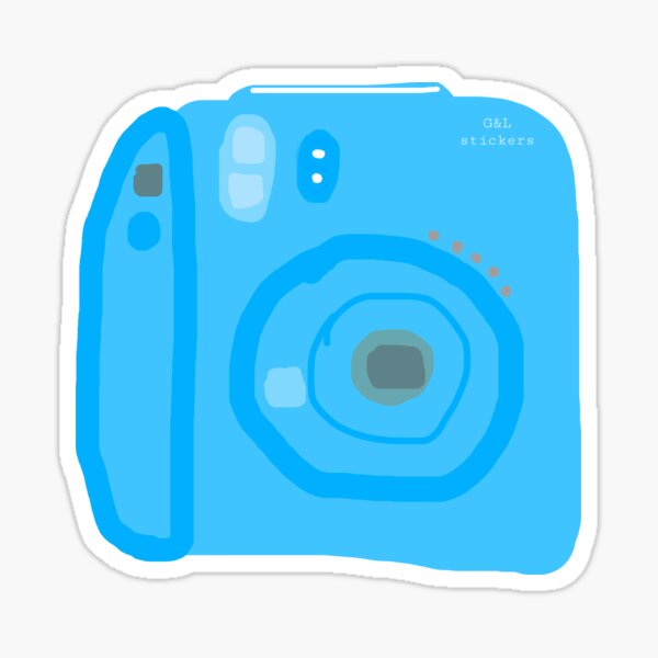 "instant camera" Sticker for Sale by GandLsticker Redbubble