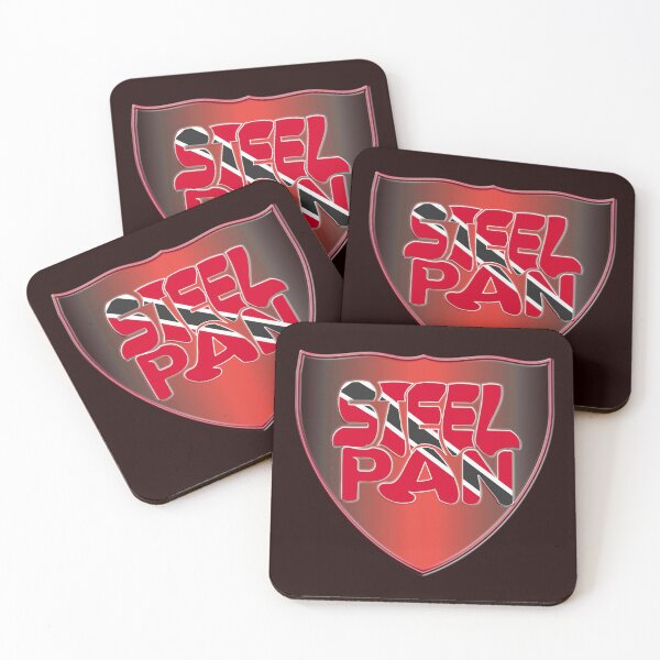 Artikelvorschau, DREIFALTIGKEITSFLAGGE UND TOBAGO-STAHLPFANNE IN FORM EINES WAPPENS entworfen und verkauft von Ralek.
