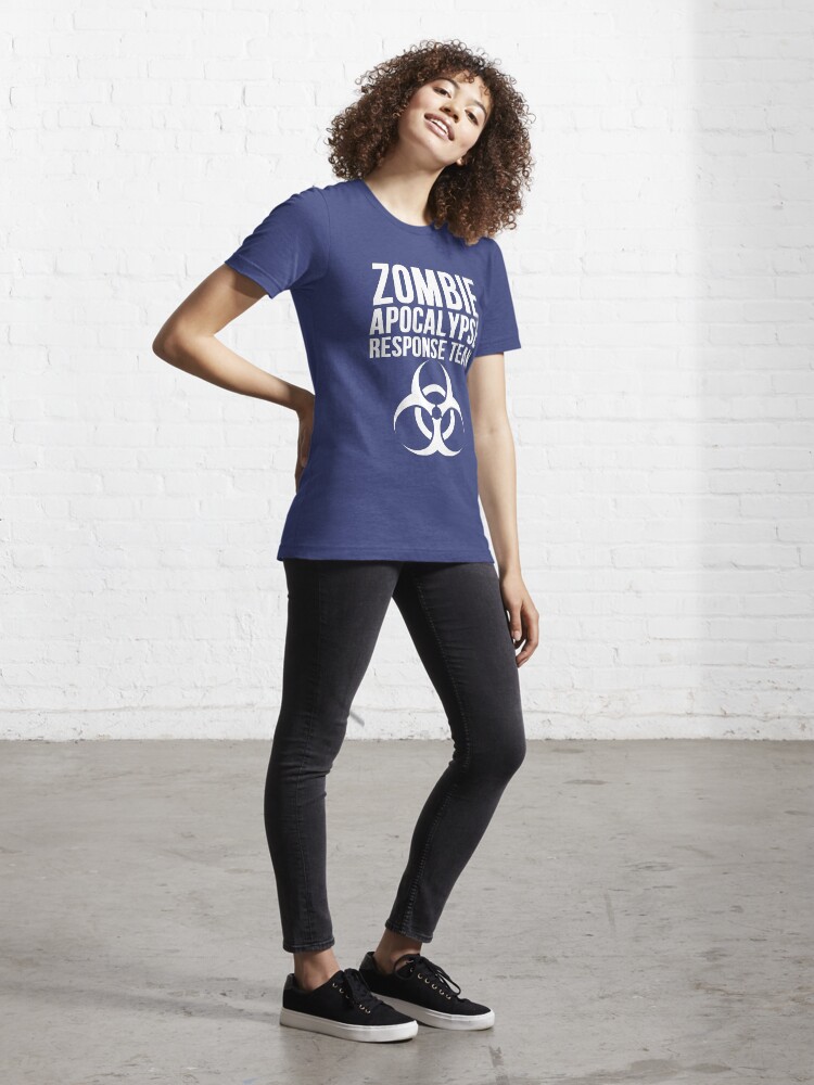 Alternate view of CDC Zombie Apocalypse Response Team Essential T-Shirt