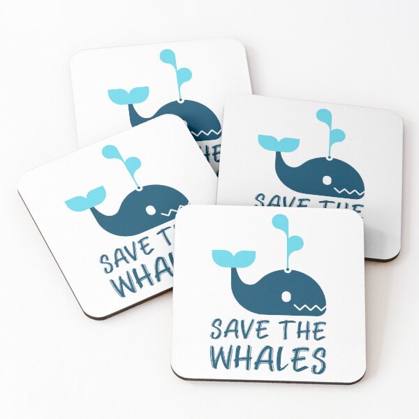 Item preview, Save the Whales Cute Cartoon Whale  designed and sold by javes93.
