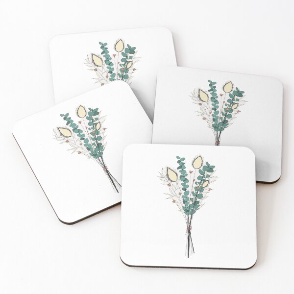 Item preview, Dried Bouquet - Bunny Tails & Eucalyptus designed and sold by JustForYoubySJ.