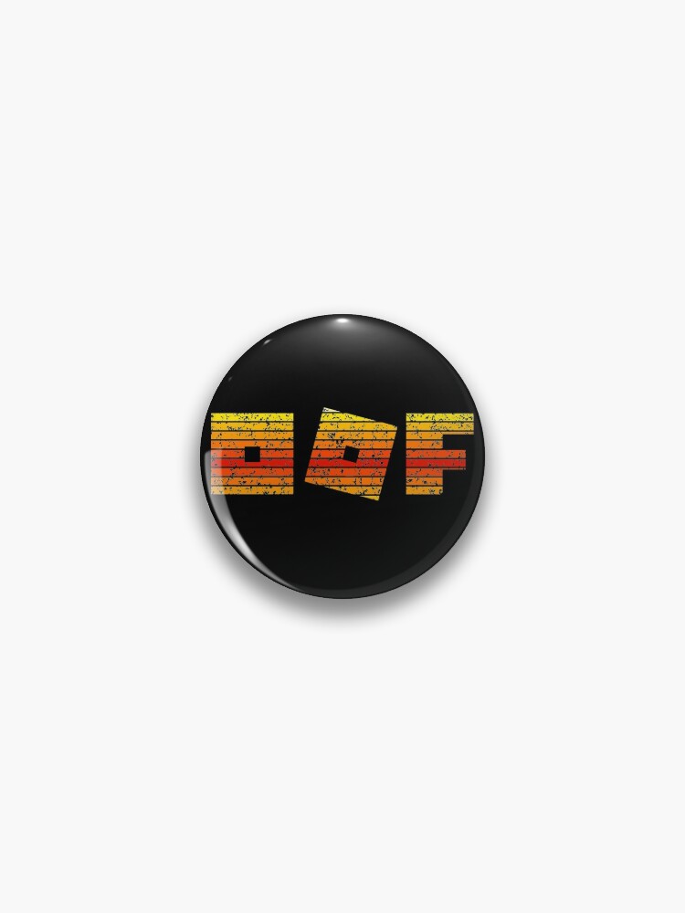 Roblox Logo Game Oof Single Line Vintage Retro Sunset Gamer Pin By Vane22april Redbubble - oof logo roblox