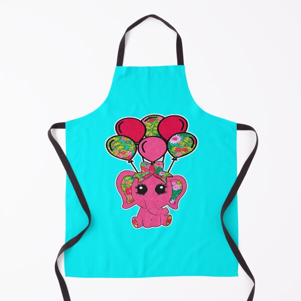 Item preview, Pink Floral Elephant Balloons designed and sold by artbyomega.