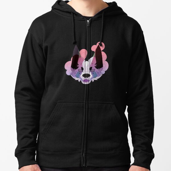 Hypno Canine Zipped Hoodie