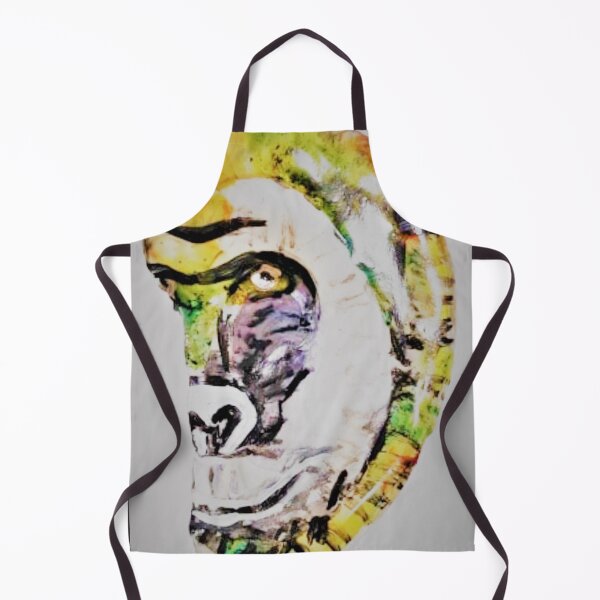 Item preview, Painted Gorilla, Shell Creation designed and sold by craftsbydaphy.