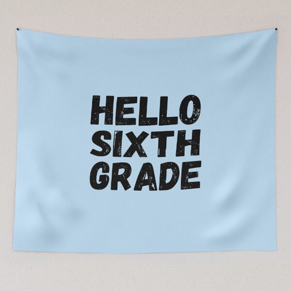 Item preview, Hello Sixth Grade - Hello 6th Grade - Back To School Gift  designed and sold by meedTee.
