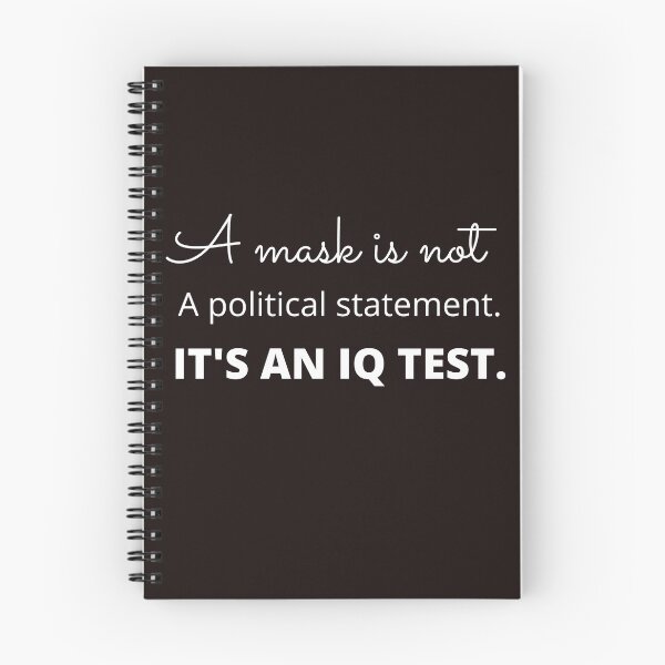 Item preview, A masks is not a polical statement.it's an iq test. designed and sold by Yasdey Rojas.