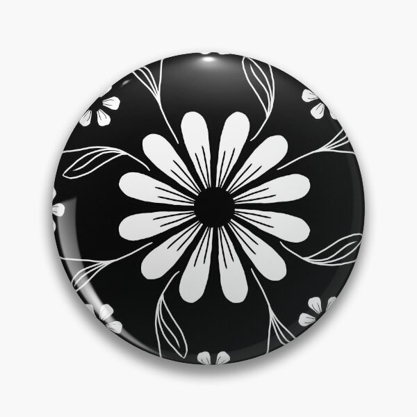 Item preview, Daisy geometric tile  designed and sold by HelenJoyCreates.