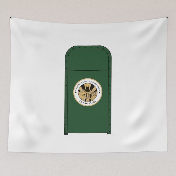 Item preview, Thematically Appropriate Trash Can DHS designed and sold by Some Imagination Designs.