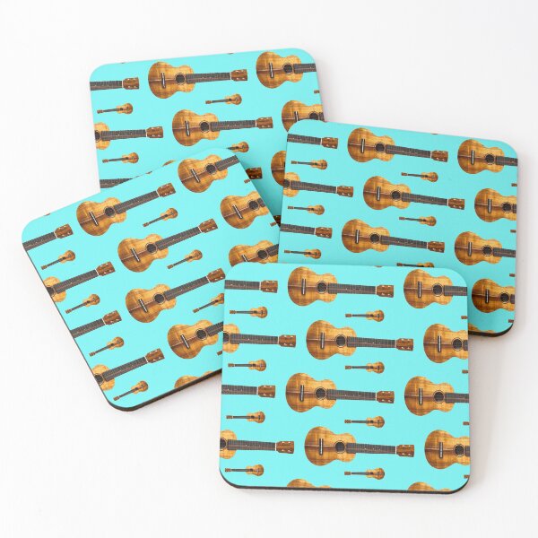 Item preview, Ukuleles: Ukes on Turquoise designed and sold by Josie Elias.
