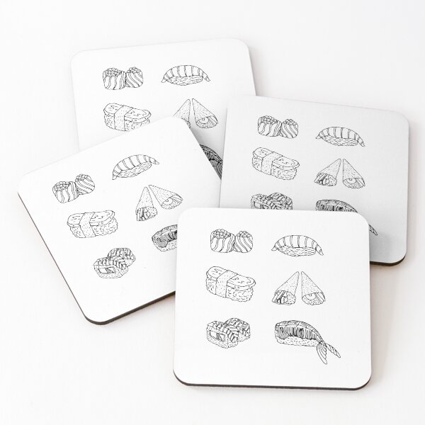 Item preview, Sushi Menu designed and sold by Kaixiu-Art.
