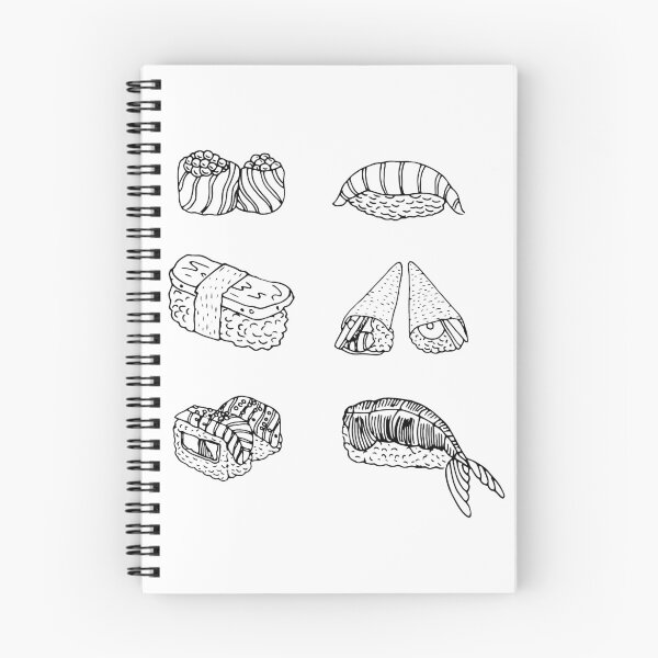 Item preview, Sushi Menu designed and sold by Kaixiu-Art.