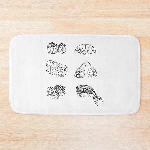 Item preview, Sushi Menu designed and sold by Kaixiu-Art.