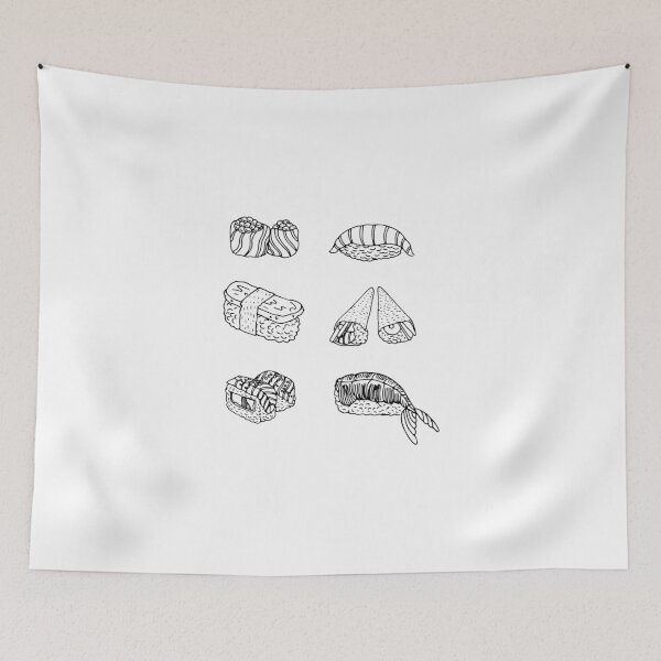 Item preview, Sushi Menu designed and sold by Kaixiu-Art.