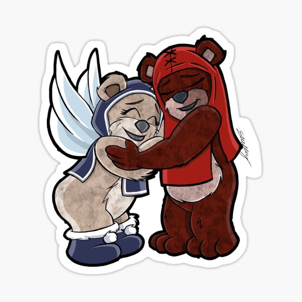 Vista previa del artículo con la obra «Wayhaught Ewoks», diseñado y vendido por Michelle Courchaine.