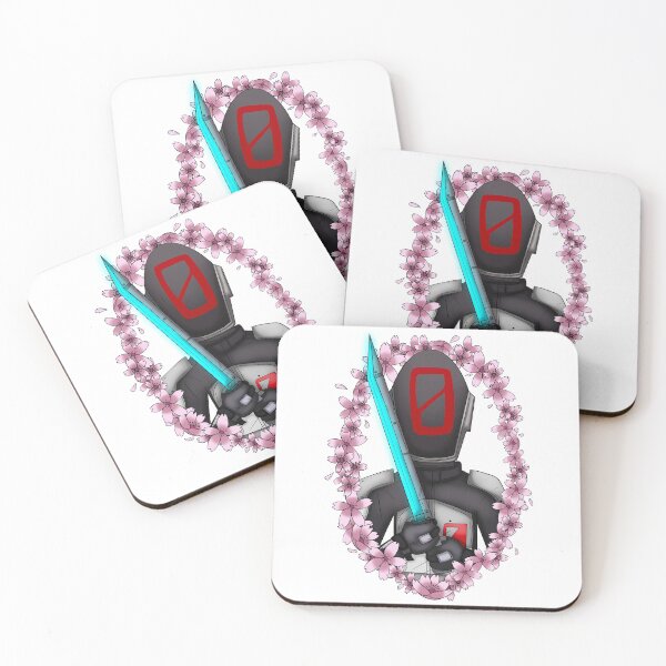Borderlands Zer0 Cherry Blossom Coasters (Set of 4)