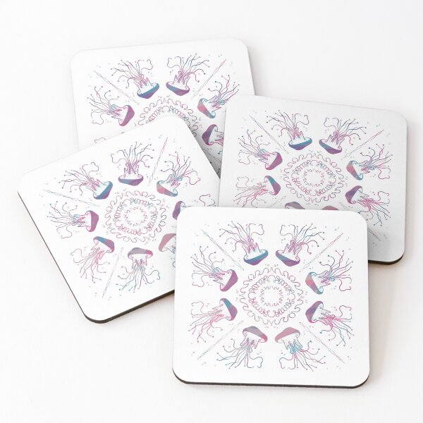 Item preview, Jellyfish Mandala designed and sold by Nathalie Aynié.